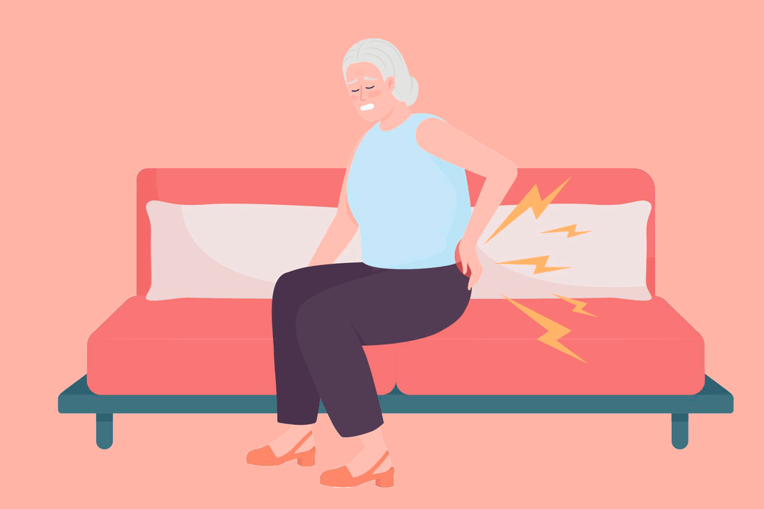 Schmerzen im unteren Rücken